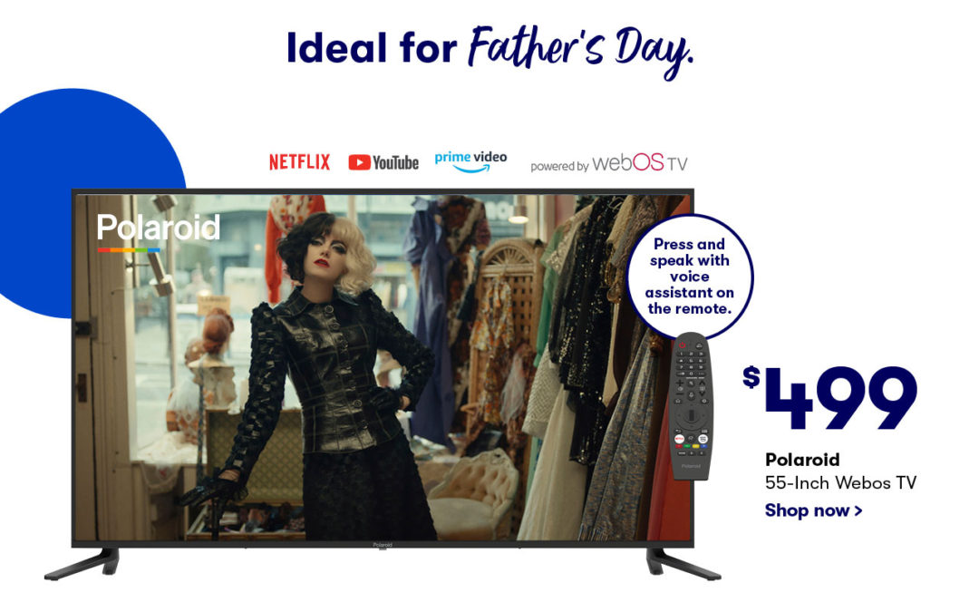 Spoil Dad this Father’s Day with a great range of gifts With Polaroid