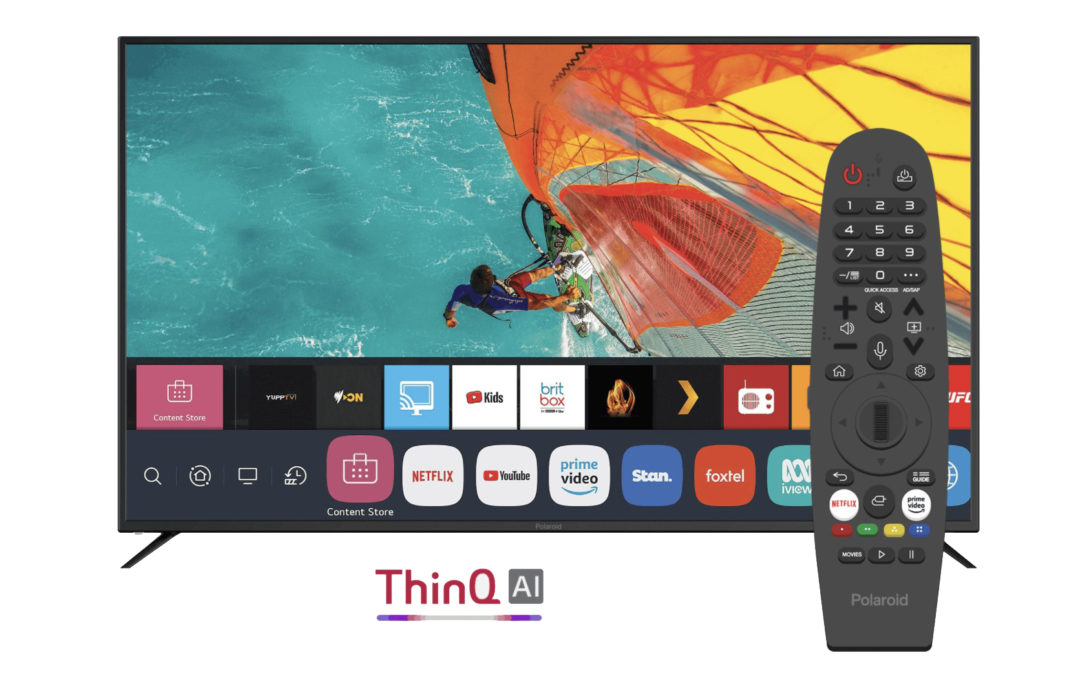 CHANNEL NEWS REVIEW: Worlds Best OS Now Built Into Polaroid 55” 4K TV